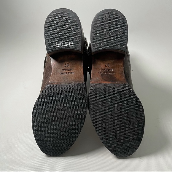 Latitude Femme Shearling Lined Moto Boots - sz 37 - Picture 8 of 8